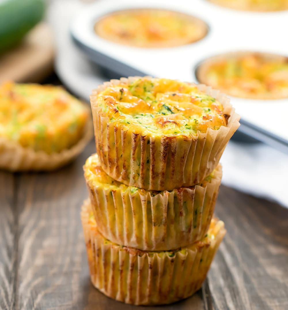 Cheesy Zucchini Muffins (Low Carb, Keto) - Kirbie&amp;#39;s Cravings