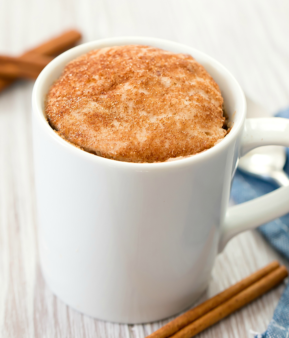 Snickerdoodle Mug Cake Kirbie's Cravings