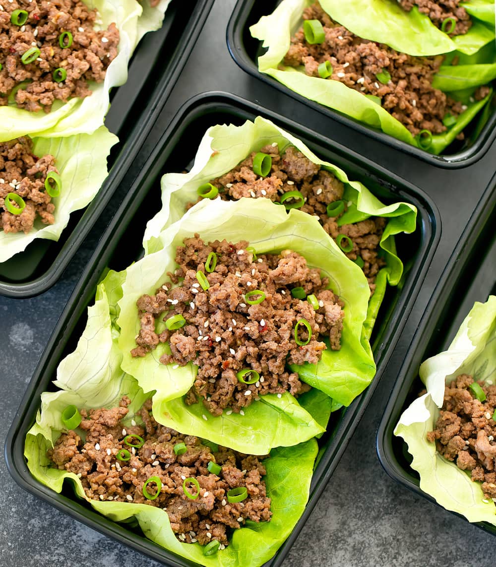 Easy Korean Beef Lettuce Wraps Kirbie S Cravings