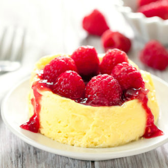 Keto, Low Carb Microwave Cheesecake - Kirbie's Cravings