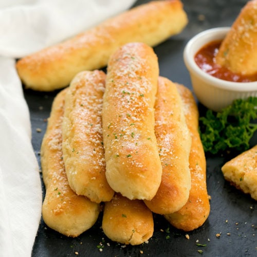 Low Carb Keto Garlic Breadsticks Kirbie S Cravings