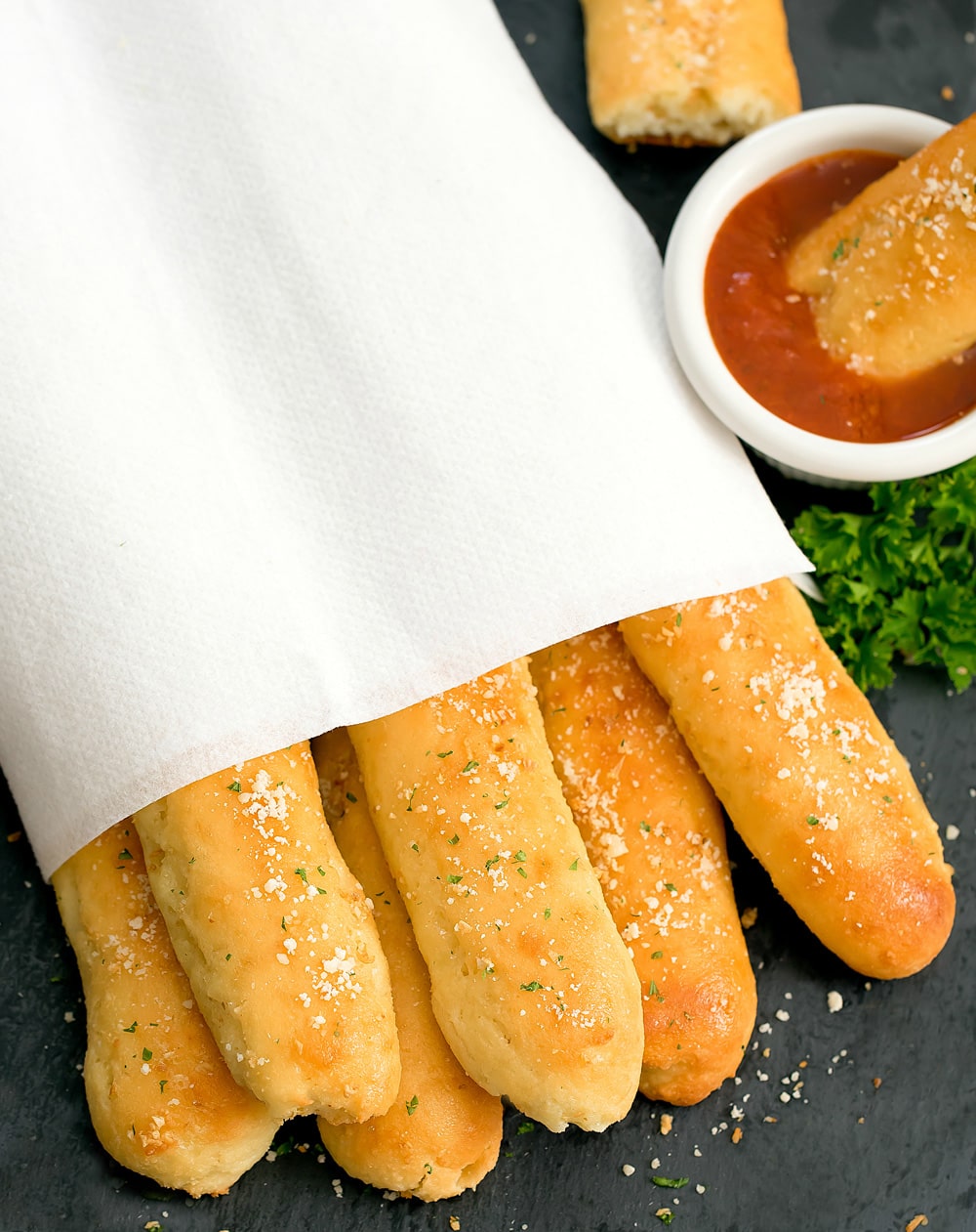 Low Carb Keto Garlic Breadsticks Kirbie's Cravings