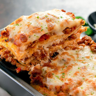 Low Carb Keto Lasagna - Kirbie's Cravings