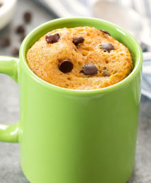 Matcha Latte Mug Cake - Kirbie's Cravings
