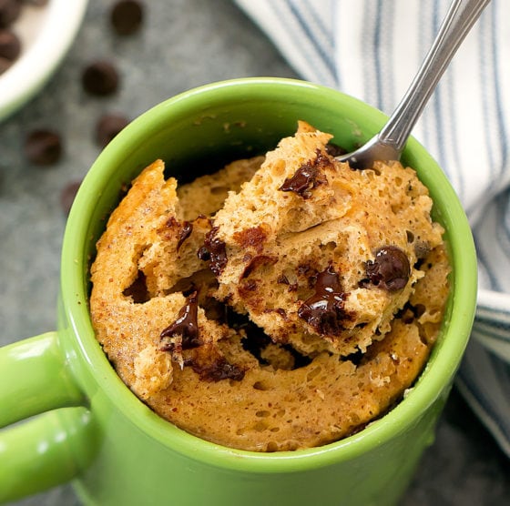 3 Ingredient Keto Almond Butter Mug Cake Kirbie's Cravings