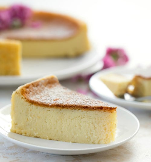 3 Ingredient Keto Japanese Cheesecake - Kirbie's Cravings