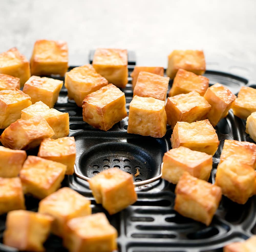 Crispy Sesame Tofu (Air Fried or Baked) Kirbie's Cravings