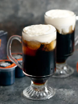 photo of cold brew irish cream cocktails