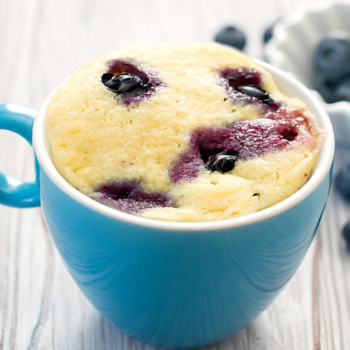 2 Ingredient Birthday Mug Cake - Kirbie's Cravings