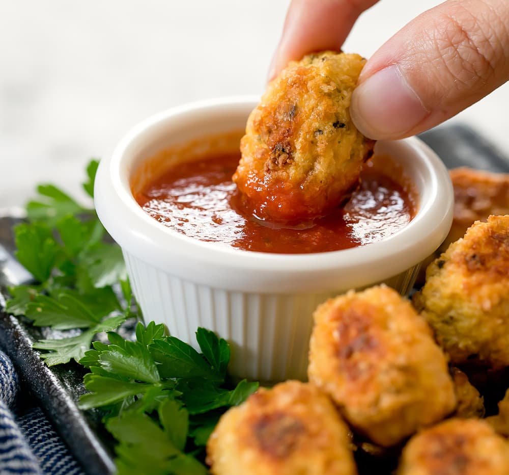 Keto Cauliflower Tots Kirbies Cravings