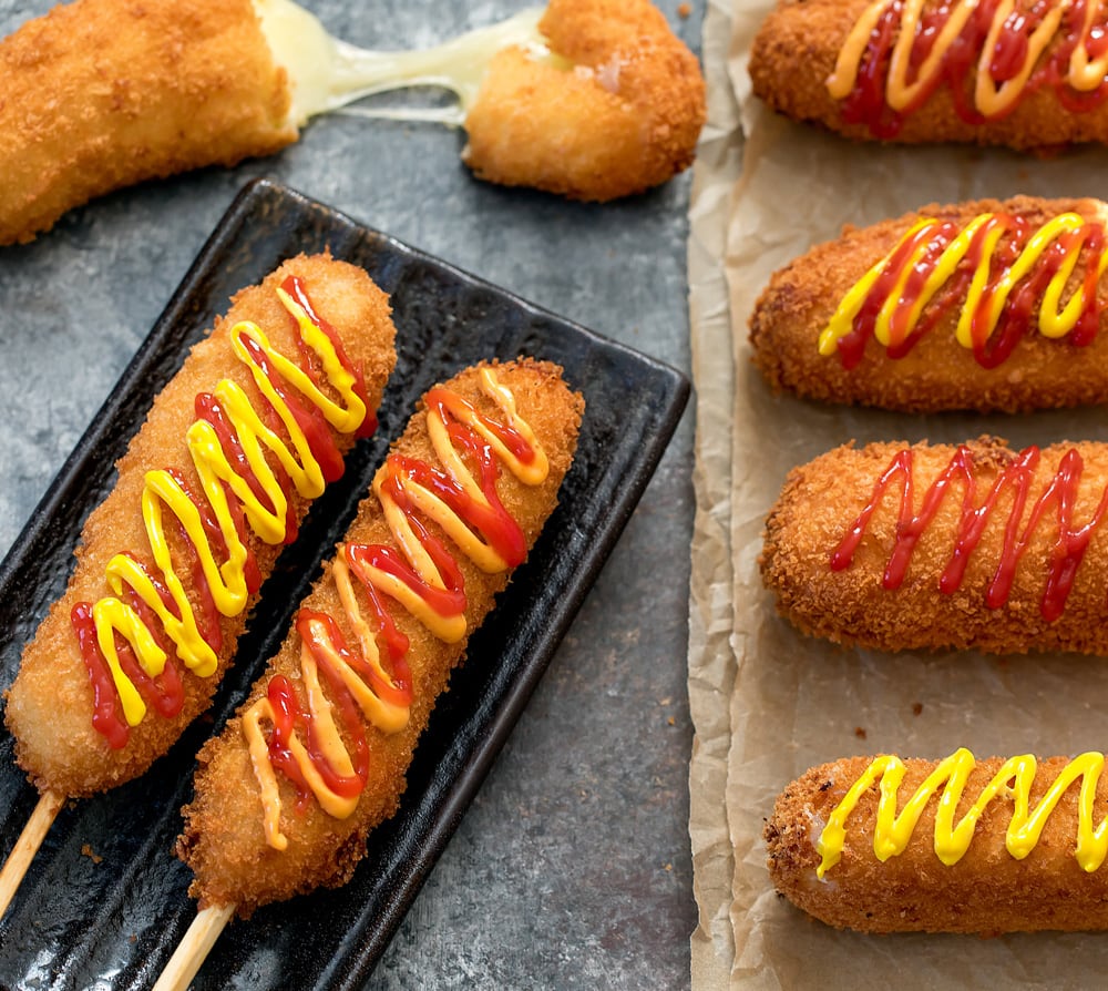 Korean Hot Dogs - Kirbie'S Cravings