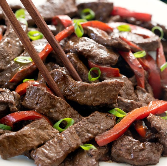 Easy Szechuan Beef Recipe Kirbie's Cravings