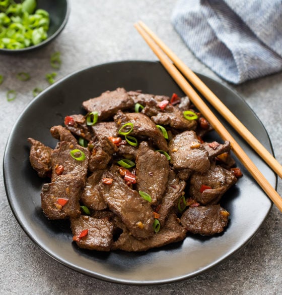 Spicy Hunan Beef - Kirbie's Cravings