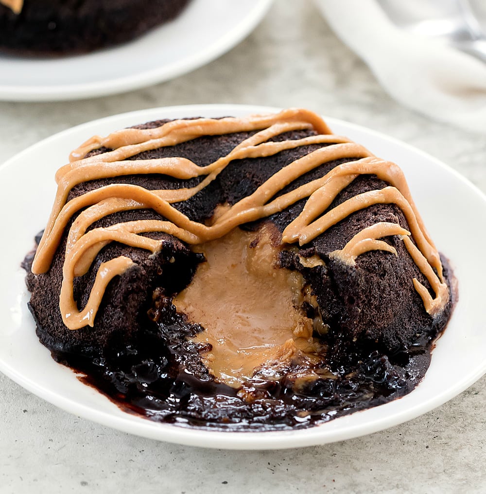 Keto Peanut Butter Lava Cake Kirbie's Cravings