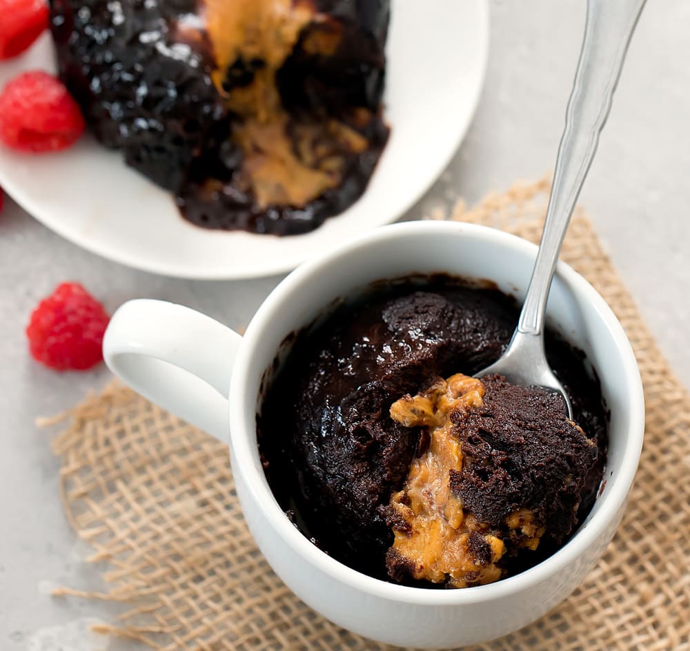 Microwave Molten Chocolate Mug Cake Kirbie's Cravings