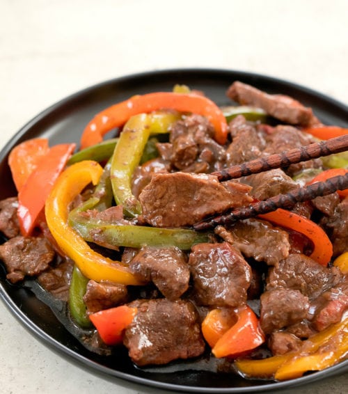 Instant Pot Pepper Steak - Kirbie's Cravings