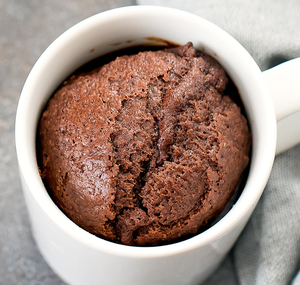 Air Fryer Chocolate Cake Mix Mug Cake Kirbie's Cravings