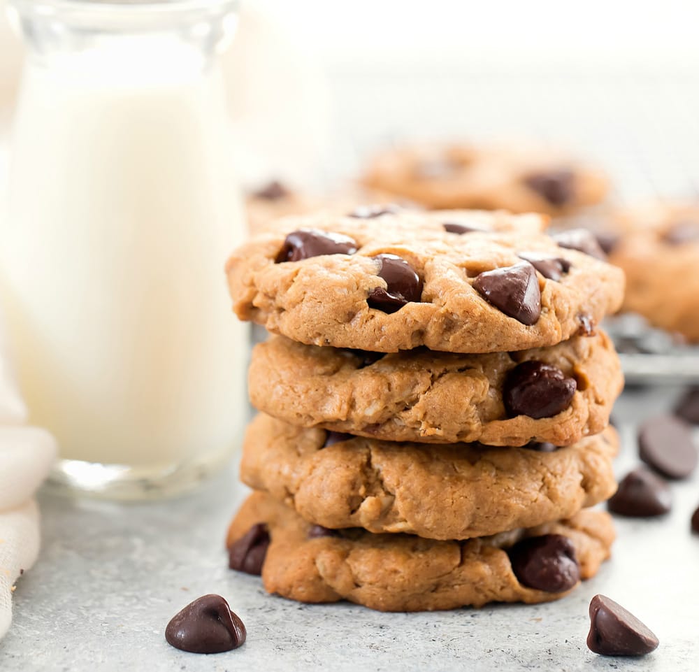 Flourless Peanut Butter Oatmeal Cookies Kirbie's Cravings