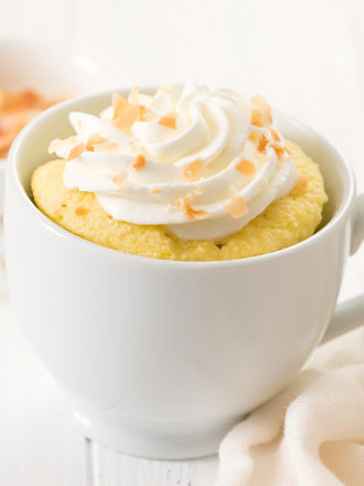 keto coconut mug cake