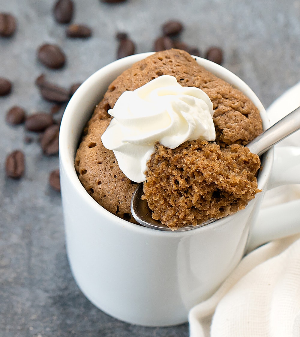 Coffee Mug Cake (Keto, Low Carb) Kirbie's Cravings