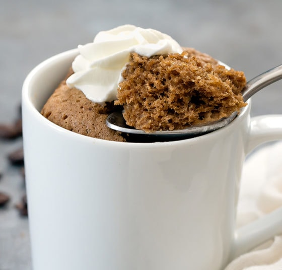 Coffee Mug Cake (Keto, Low Carb) - Kirbie's Cravings