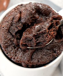 2 Ingredient Birthday Mug Cake - Kirbie's Cravings