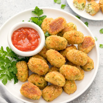 Keto Zucchini Tots - Kirbie's Cravings