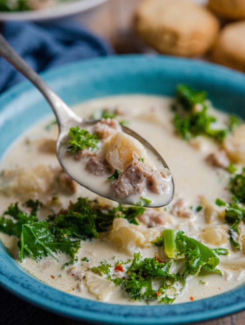 Low Carb Zuppa Toscana - Kirbie's Cravings