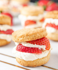 photo of strawberry shortcakes