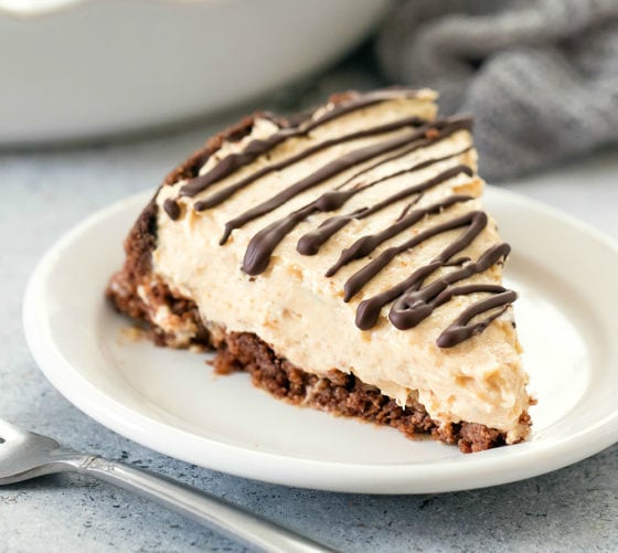 Keto Peanut Butter Pie - Kirbie's Cravings