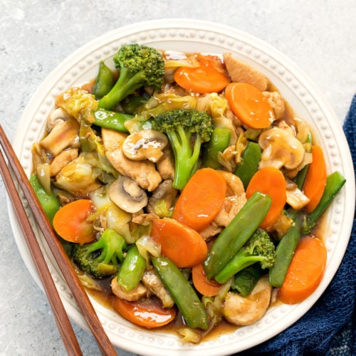 easy chicken chop suey recipe without oyster sauce