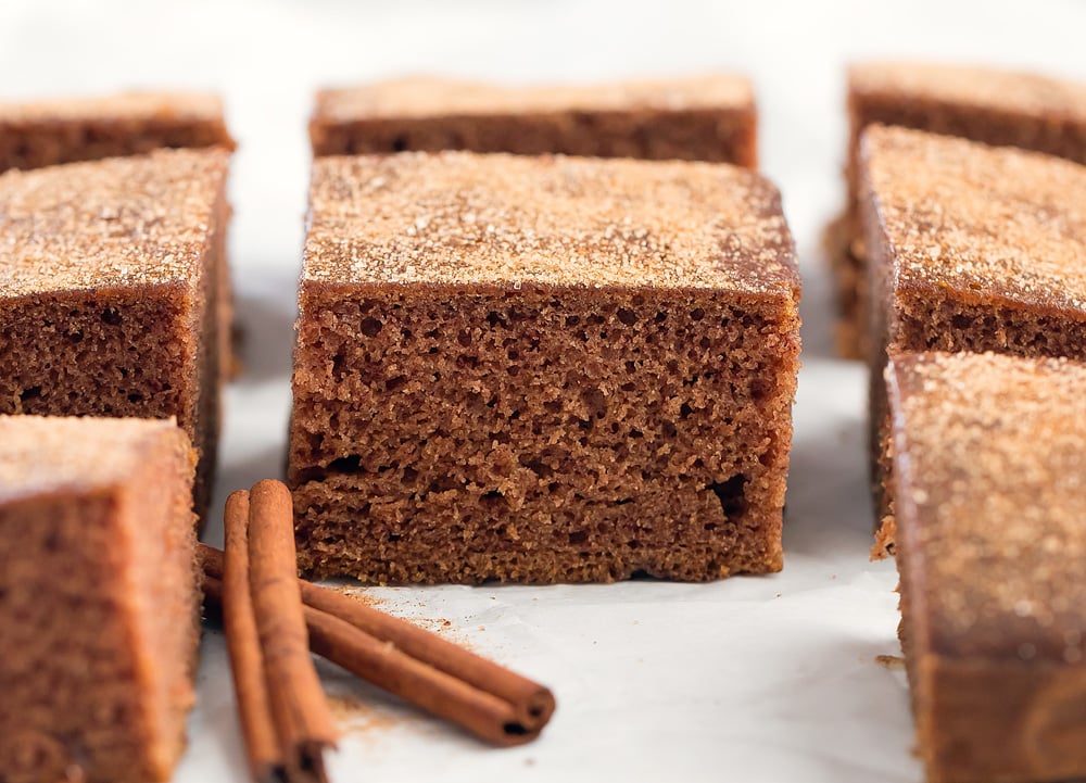 Snickerdoodle Crazy Cake (No eggs, butter or milk needed) Kirbie's