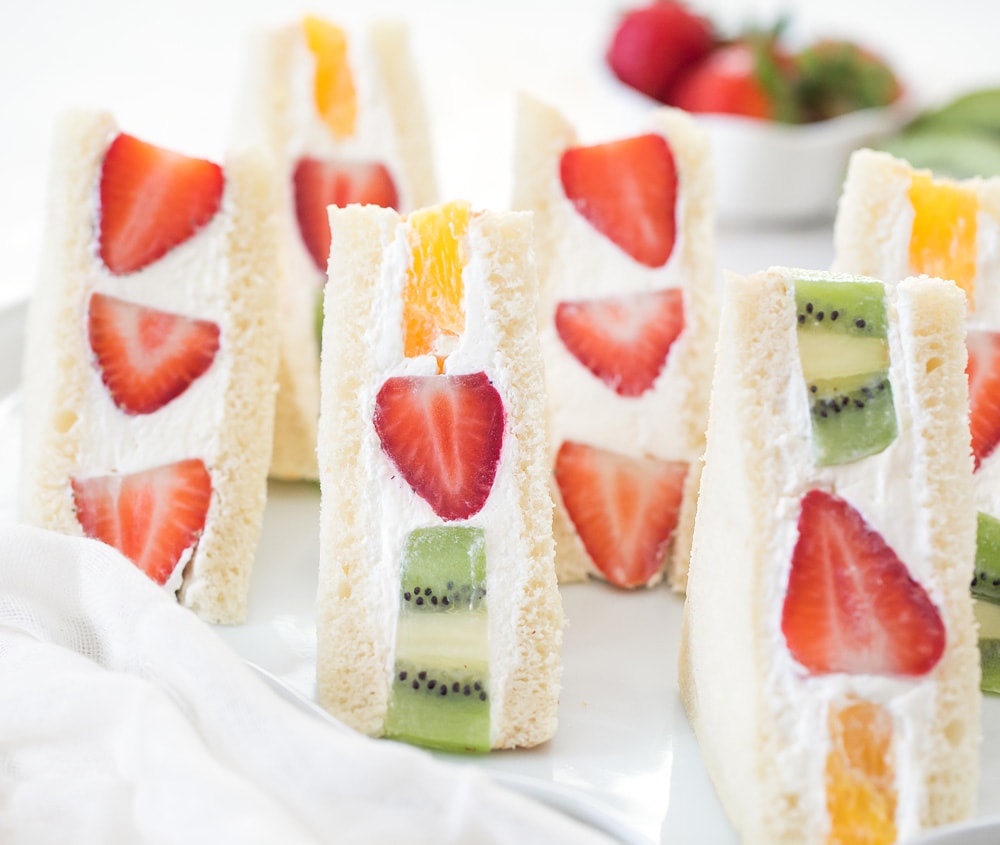 Japanese Fruit Sandwiches Kirbie's Cravings