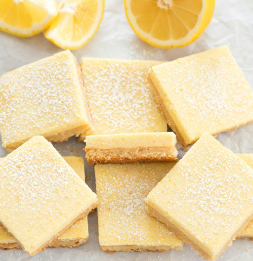 Keto Lemon Bars - Kirbie's Cravings