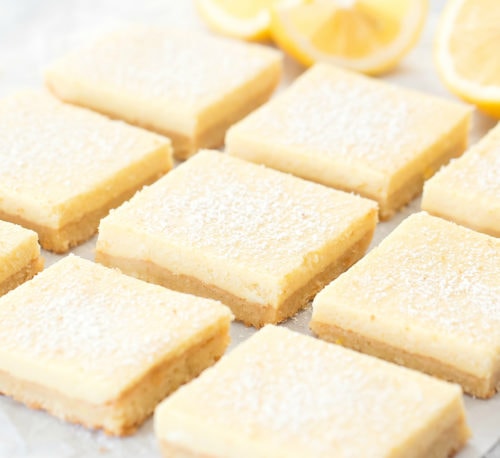 Keto Lemon Bars - Kirbie's Cravings