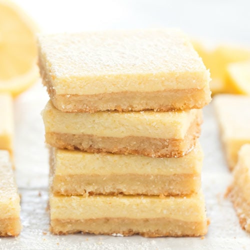 Keto Lemon Bars - Kirbie's Cravings