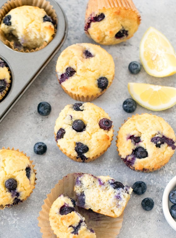 Keto Blueberry Lemon Muffins Kirbie's Cravings