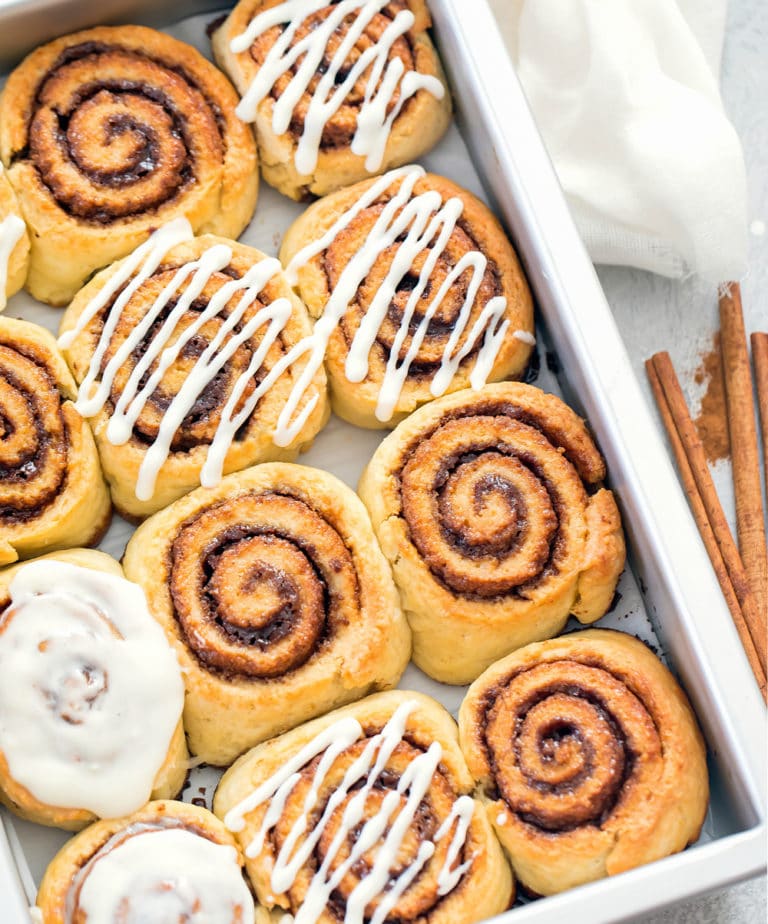 No Yeast Cinnamon Rolls Kirbie's Cravings