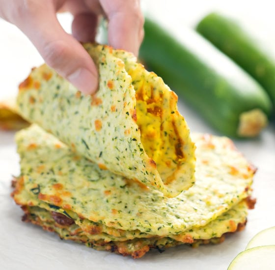 Zucchini Tortillas Low Carb Keto Kirbie S Cravings