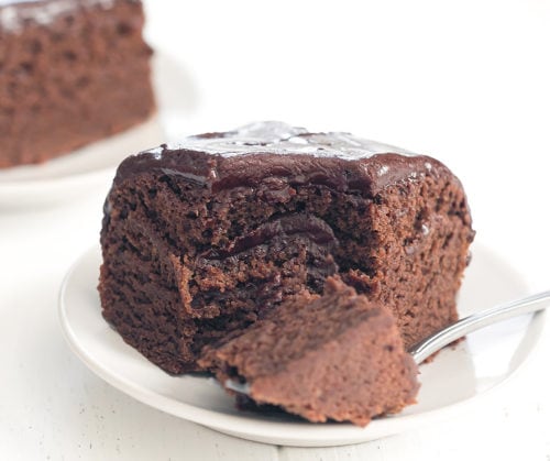 Eggless Chocolate Cake (No Eggs or Butter) - Kirbie's Cravings