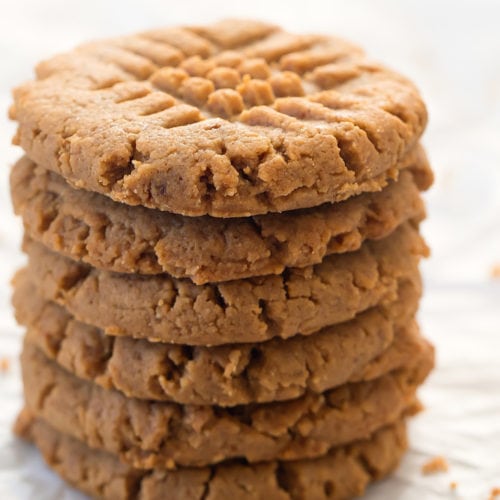 3 Ingredient Keto Peanut Butter Cookies