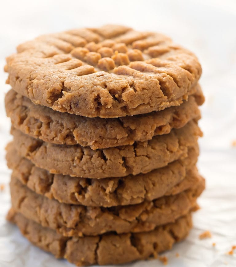 3 Ingredient Keto Peanut Butter Cookies Kirbie's Cravings