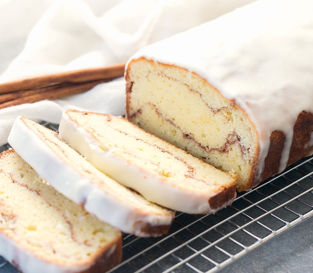 Keto Cinnamon Roll Cake Kirbie's Cravings