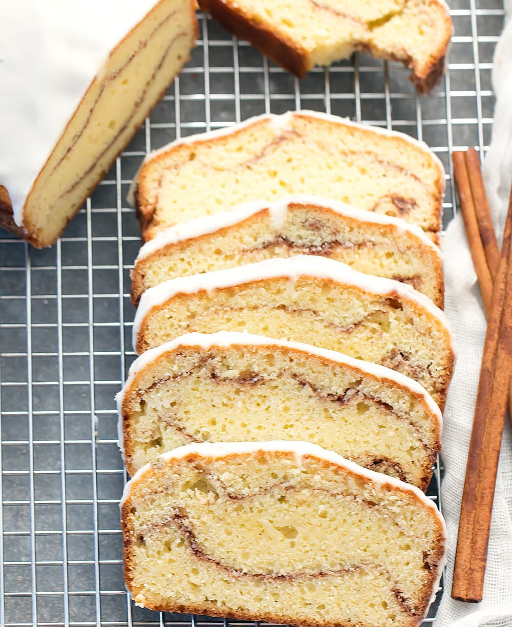 Keto Cinnamon Roll Cake Kirbie's Cravings