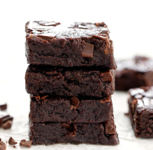 4 Ingredient No Bake Keto Brownies - Kirbie's Cravings