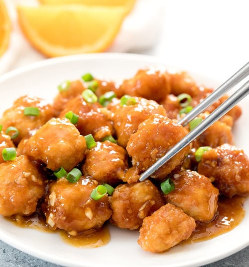 Keto Orange Chicken - Kirbie's Cravings