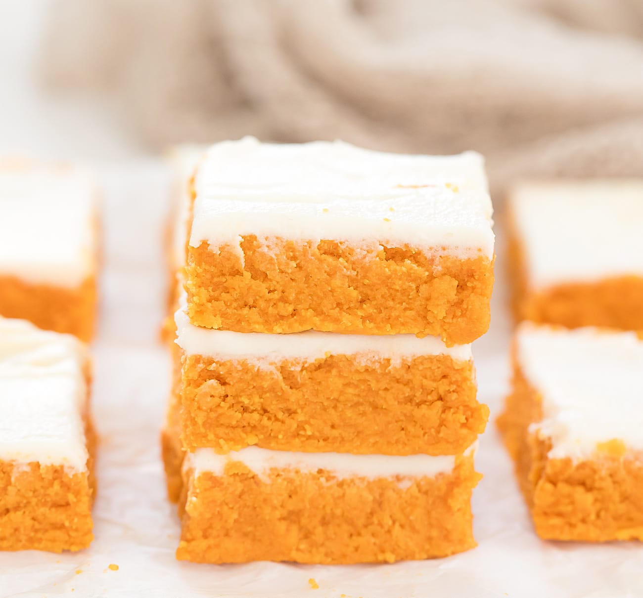 3 Ingredient No Bake Pumpkin Bars (Keto, Low Carb) Kirbie's Cravings