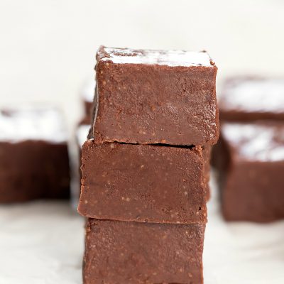 2 Ingredient Chocolate Peanut Butter Fudge (Keto, Low Carb) - Kirbie's ...