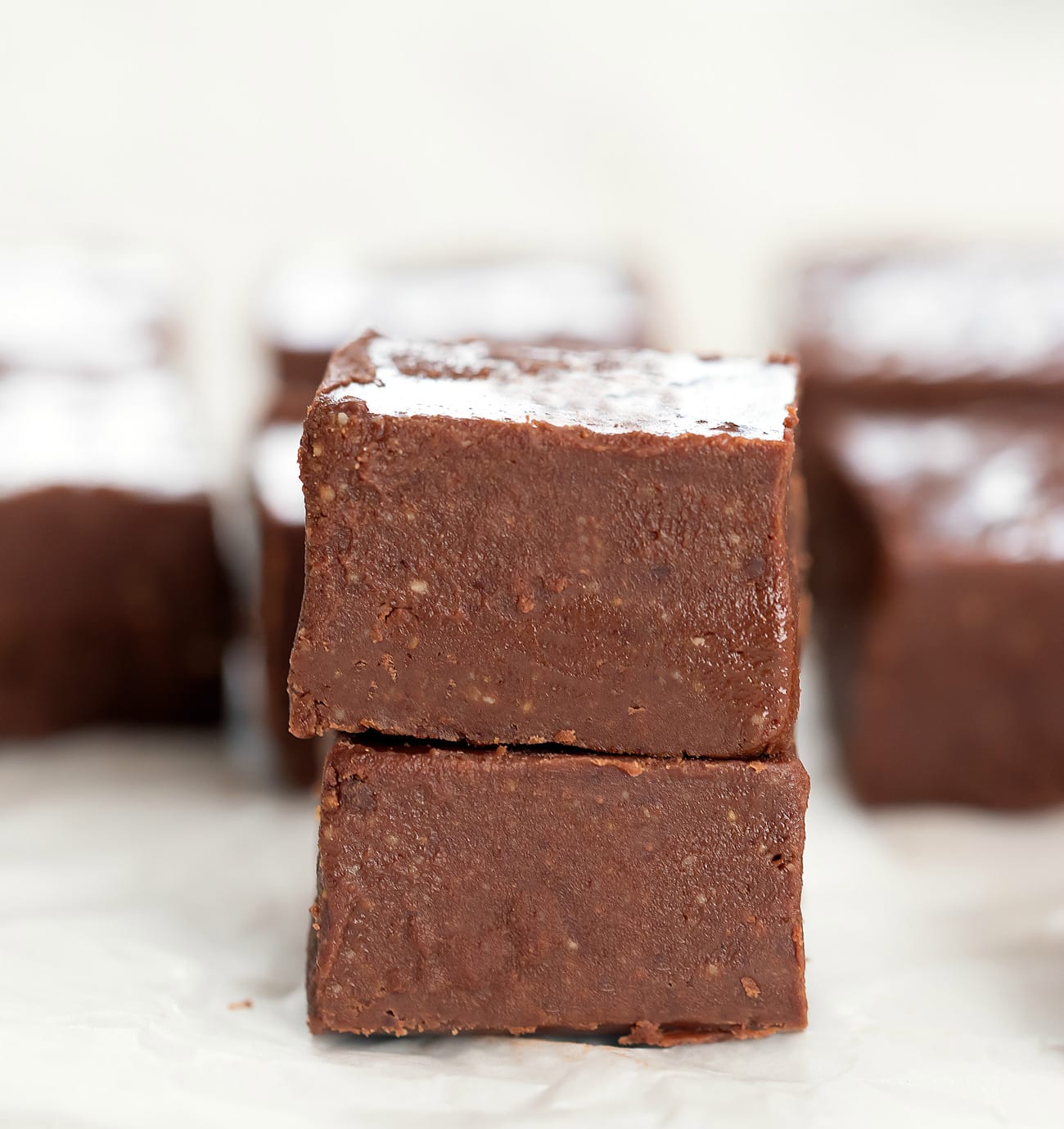 2 Ingredient Chocolate Peanut Butter Fudge (Keto, Low Carb) - Kirbie's ...