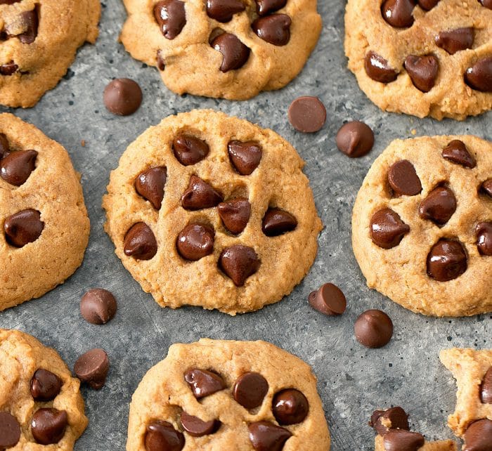 overhead photo of cookies